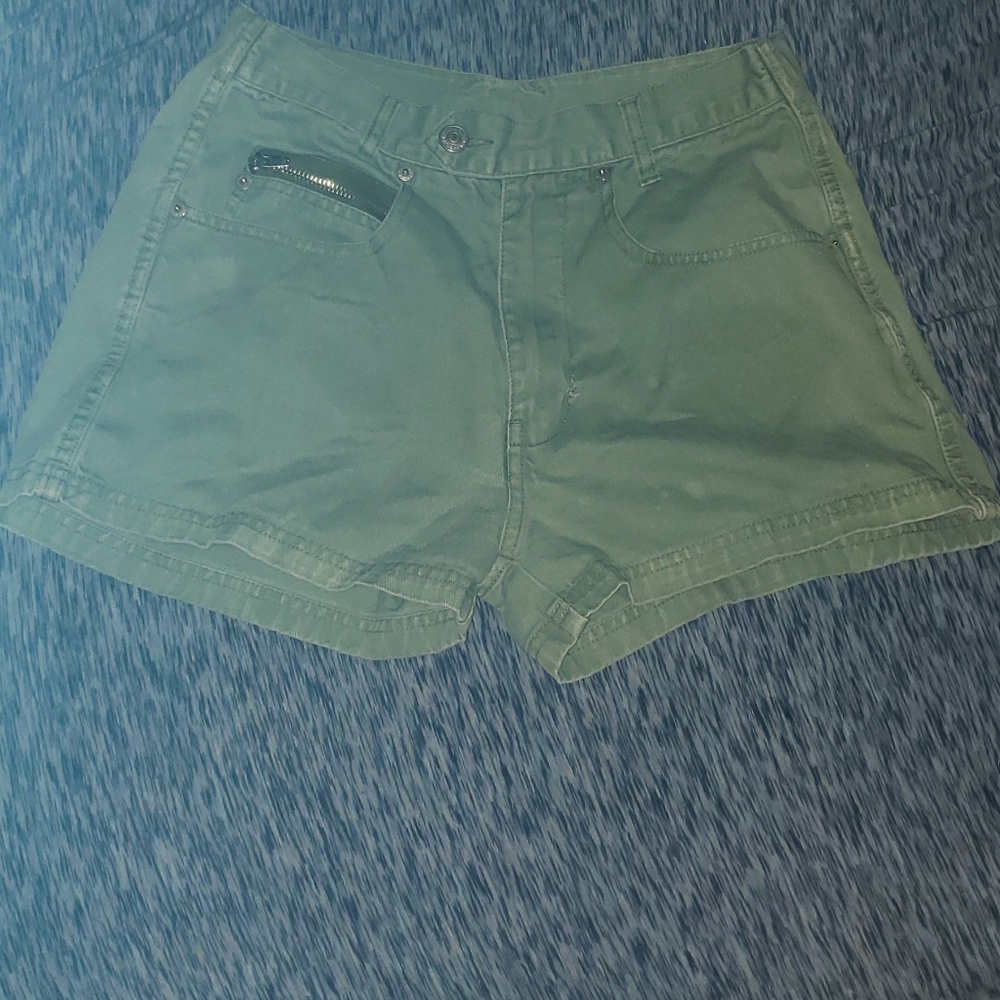 Old green Jordache shorts
